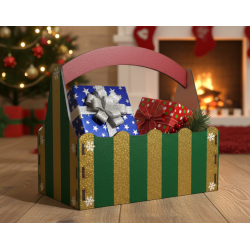 Canasta de Madera para Regalos – Set de 3 Unidades