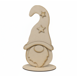 Duende de MDF 28 cm para pintar – Pack x3  Decoración artesanal