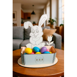 Conejo de Pascua XL 22x15 cms 10 unidades