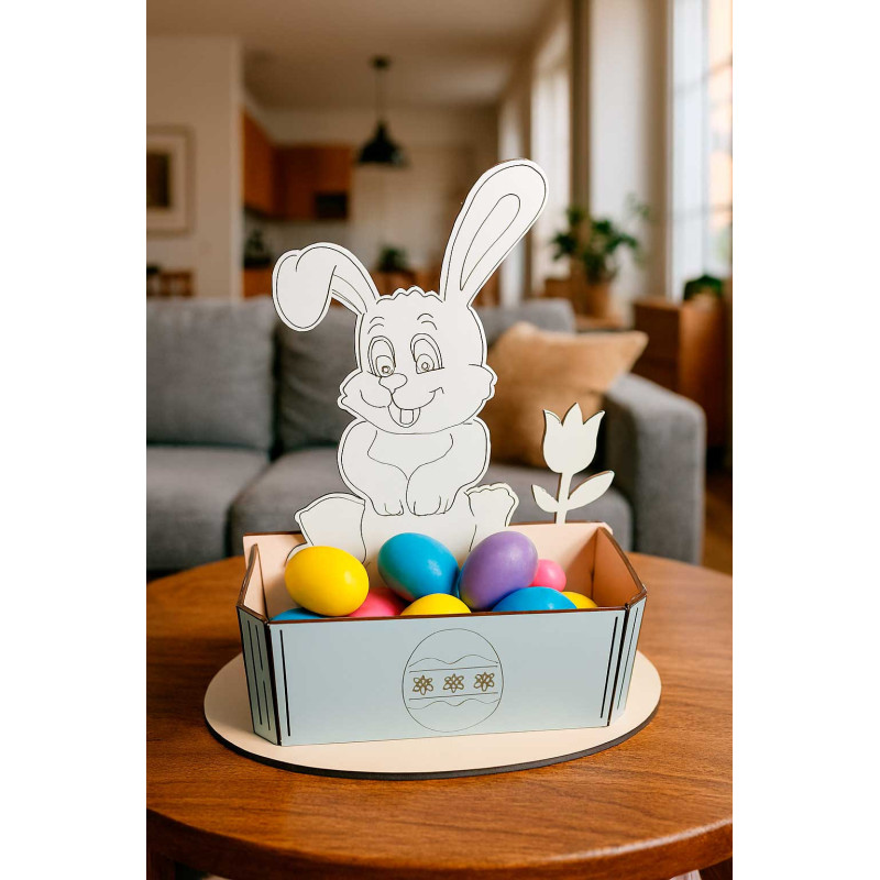 Conejo de Pascua XL 22x15 cms 10 unidades