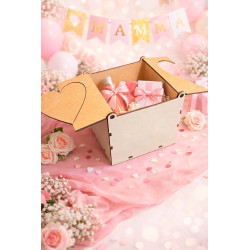 Caja Tapa Corazón Durolac 12x12 Pack 10 unidades