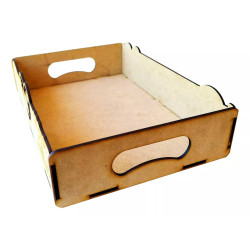 Bandeja lisa 20x29 cms trupan 3mm 10 unidades