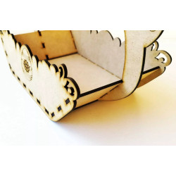 Bandeja de Pascua con Asa – Huevitos para Niños y Niñas