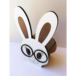 Conejito con lentes 10 unidades