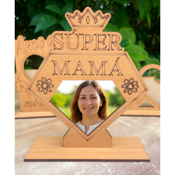 Porta Retrato normal con soporte Pack 10 unidades Feliz Día Mamá 5 modelos